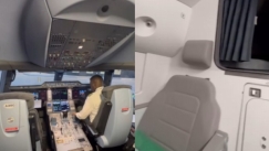 Πιλότος έδειξε το χώρο όπου κοιμάται κατά τη διάρκεια της πτήσης: «Δε θέλω να κάνω ταξίδια με αεροπλάνο» (vid)