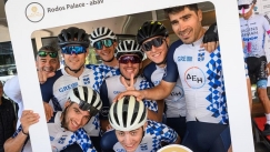 Η εθνική ομάδα ποδηλασίας στον Γύρο Ρόδου