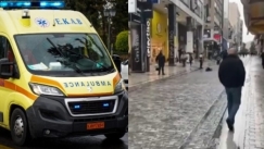 Ο δράστης δεν γνώριζε την κοπέλα που μαχαίρωσε στην Ερμού: Την βρήκε τυχαία στον δρόμο (vid)