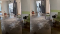 Διαρροή καυτού νερού στον Ευαγγελισμό: Από τον ένατο όροφο έφτασε μέχρι τον τρίτο μπροστά από τις ΜΕΘ (vid)