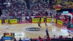 Ο ΜακΚίσικ αστοχεί σε κάρφωμα στο ματς του Ολυμπιακού με τον Αρη
