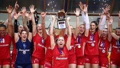 Ο Ολυμπιακός Κυπελλούχος Ελλάδος στο βόλεϊ γυναικών