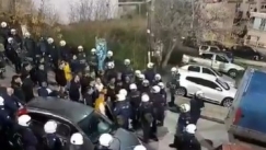 Οπαδοί της ΑΕΚ στη Λαμία