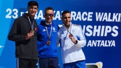 Ο Αλέξανδρος Παπαμιχαήλ ήταν νικητής στα 20 χλμ. βάδην στο βαλκανικό πρωτάθλημα στην Αττάλεια
