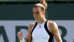 Η Μαρια Σάκκαρη πανηγυρίζει