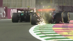 Παραλίγο σύγκρουση του Σάρτζεντ με τον Χάμιλτον στις ελεύθερες δοκιμές (vid)