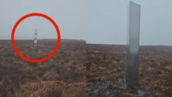 Μυστηριώδης ασημένιος μονόλιθος ανακαλύφθηκε στην Ουαλία: «Μοιάζει με UFO» (vid)