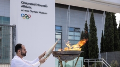 Το Ολυμπιακό Μουσείο Αθήνας έγινε μέρος του ταξιδιού της Ολυμπιακής Φλόγας και της διαδρομής της Ολυμπιακής Λαμπαδηδρομίας