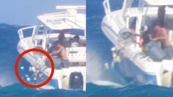 Άμυαλοι νεαροί πέταξαν δεκάδες σκουπίδια στον ωκεανό: Το βίντεο που έχει προκαλέσει έντονες αντιδράσεις 