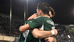 Ιωαννίδης και Μπακασέτας πανηγυρίζουν εναντίον της ΑΕΚ