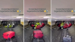 Τι συμβαίνει με τις κόκκινες βαλίτσες στα αεροπλάνα: Το TikTok που έγινε viral δίνει την εξήγηση