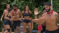  Ξέφυγαν τα πράγματα στο Survivor: Η Σταυρούλα πλακώθηκε με τον Περπατάρη, «Συμμορφώσου σούργελο!», «Μαζέψτε την» (vid)
