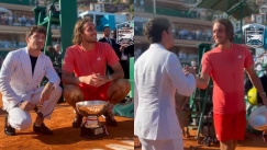 O Λεκλέρ έκλεψε λίγη από τη λάμψη του Τσιτσιπά στο Μόντε Κάρλο (vid)