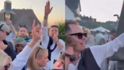 Οργή με αριστοκρατικό πάρτι στη Γερμανία: Μεθυσμένοι τύποι χαιρετούσαν ναζιστικά και τραγουδούσαν εθνικιστικά συνθήματα (vid)