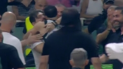 Ο Κώστας Σλούκας και ο Δημήτρης Γιαννακόπουλος.