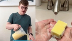 Τύπος έφτιαξε σαπούνι με το δικό του σωματικό λίπος: «Θυμίζει Fight Club» (vid)