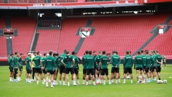 Η προπόνηση του Παναθηναϊκού στην έδρα του Αγιαξ