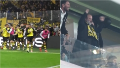 Το γκολ του Λαμέλα και οι πανηγυρισμοί του Ηλιόπουλου