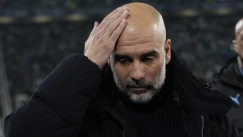 Ο Πεπ Γκουαρδιόλα μετά από γκολ της Γιουβέντους επί της Σίτι