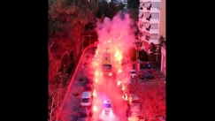 Η υποδοχή της αποστολής της ΑΕΚ