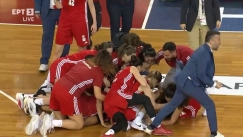 Οι πανηγυρισμοί του Ολυμπιακού 