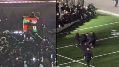 Δια βίου αποκλεισμός από όλα τα γήπεδα του NFL στον καλλιτέχνη που σήκωσε τη σημαία της Παλαιστίνης και του Σουδάν στο Super Bowl (vid)