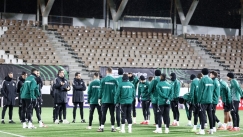 Η προπόνηση του Παναθηναϊκού στο Ελσίνκι