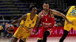 Ο Σέιμπεν Λι στη Μακάμπι με τον Ολυμπιακό