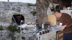 Τούρκος παράτησε το σπίτι και την οικογένειά του μετά από σεισμό και ζει σε σπηλιά επειδή είναι ασφαλέστερη (vid)