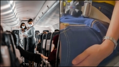 Ο απίθανος λόγος που οι αεροσυνοδοί κάθονται πάνω στα χέρια τους κατά την απογείωση