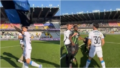 Παίκτης της Μπριζ έκανε... χαμό καρφώνοντας σημαία στο γήπεδο της Σερκλ!