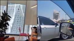 Τρομακτικός σεισμός Μιανμάρ: Η στιγμή που τα νερά πισίνας ξενοδοχείου πέφτουν σαν καταρράκτης (vids)