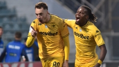 Ο Μορόν κάνει το 0-1 για τον Άρη στον Βόλο