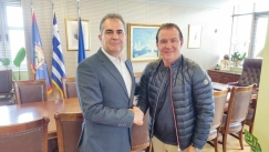 Η συνάντηση του Πρασσά με τον Δήμαρχο Καλαμάτας