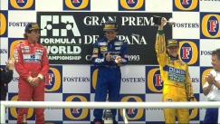 Το θρυλικό βάθρο της F1: Προστ, Σένα και Σουμάχερ μαζί στη Βαρκελώνη (vid)