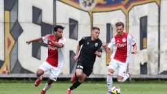 Ο Γιάννης Κωνσταντέλιας στο φιλικο με τον Άγιαξ