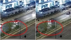 Βίντεο ντοκουμέντο από την καραμπόλα τριών οχημάτων στη Λ. Συγγρού: Στο νοσοκομείο ένας οδηγός