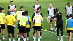 Η προπόνηση της ΑΕΚ στο Βέλγιο