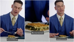 Ο Τζον Σίνα αποκαλύπτει τον έρωτά του για τη σπανακόπιτα: «Όταν τη δοκιμάζεις, σου ξυπνάει αναμνήσεις»