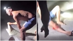 Ψαράς στη Φλόριντα δέχθηκε επίθεση από καρχαρία ενώ πόζαρε μαζί του για φωτογραφία (vid)