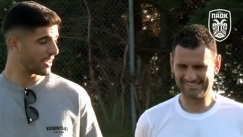 Ο Κωνσταντίνος Κουλιεράκης με τον Χρήστο Καρυπίδη