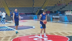 Τολιόπουλος και Παπανικολάου στην προπόνηση της Εθνικής