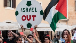 Διαμαρτυρίες Ιταλών για το Ισραήλ