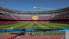 To «Camp Nou» λίγο πριν τη σέντρα