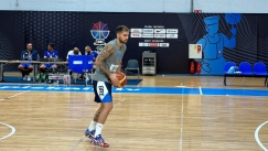 Ο Τολιόπουλος στην προπόνηση της Εθνικής