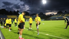 Η προπόνηση της ΑΕΚ στο Τσέλιε