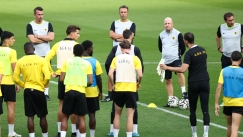 Η προπόνηση της ΑΕΚ