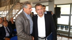 Ο Αγγελος Αναστασιάδης με τον Γιάννη Βρούτση