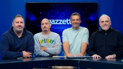 Οι «Γκαλάκτικος» στο στολυντιο του Gazzetta