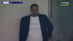 Ο Βαγγέλης Μαρινάκης στο Emirates